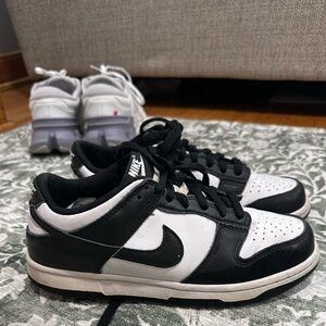 Nike Black and White Low-Top Sneakers